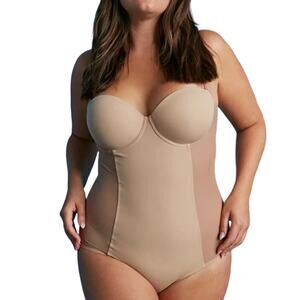 Bej Premium Bodysuit Korse Size 95C